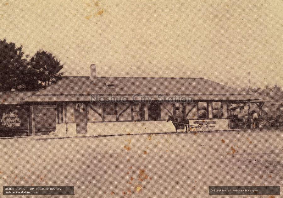 Postcard: Railroad Station, Marion, Massachusetts